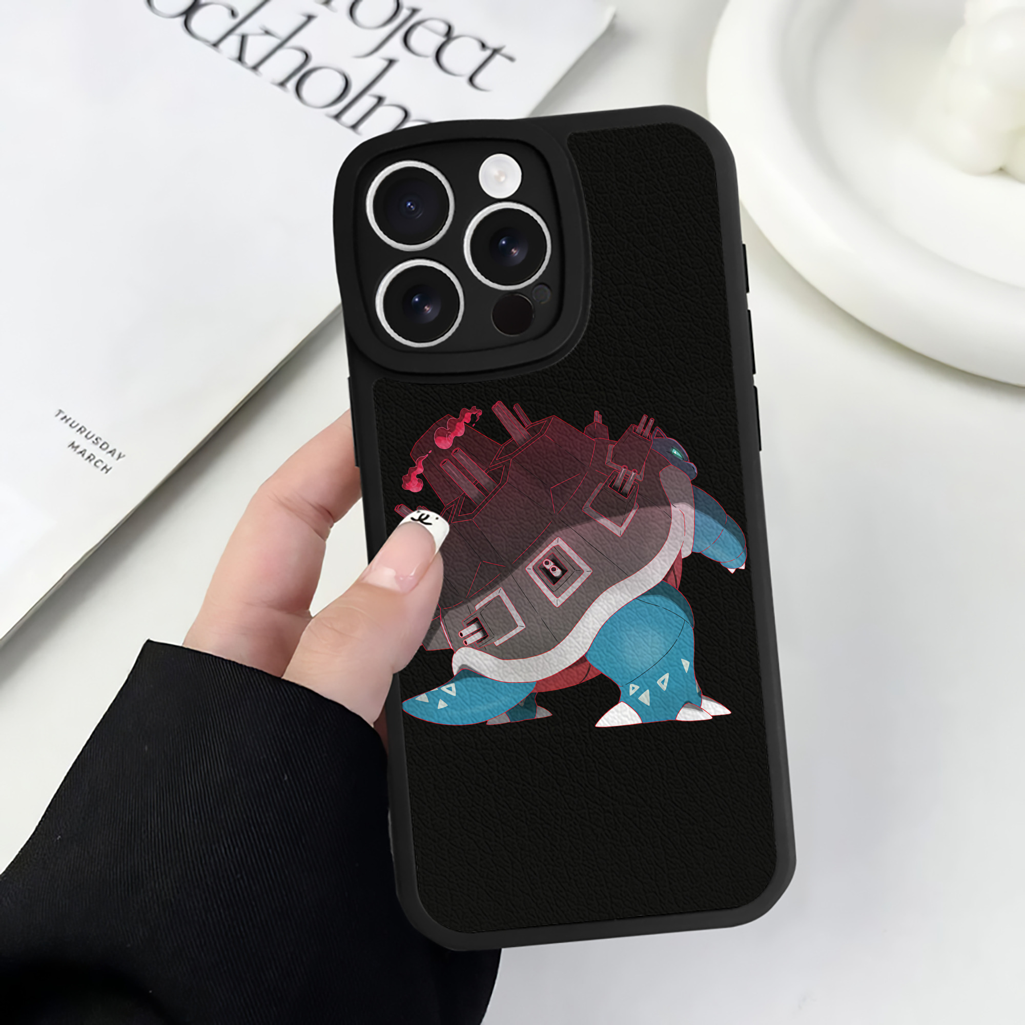 （画像用） ポケットモンスター Pokémon 【iPhone 16シリーズ対応】シリコンスマホケース（レザー調） 材質：シリコン